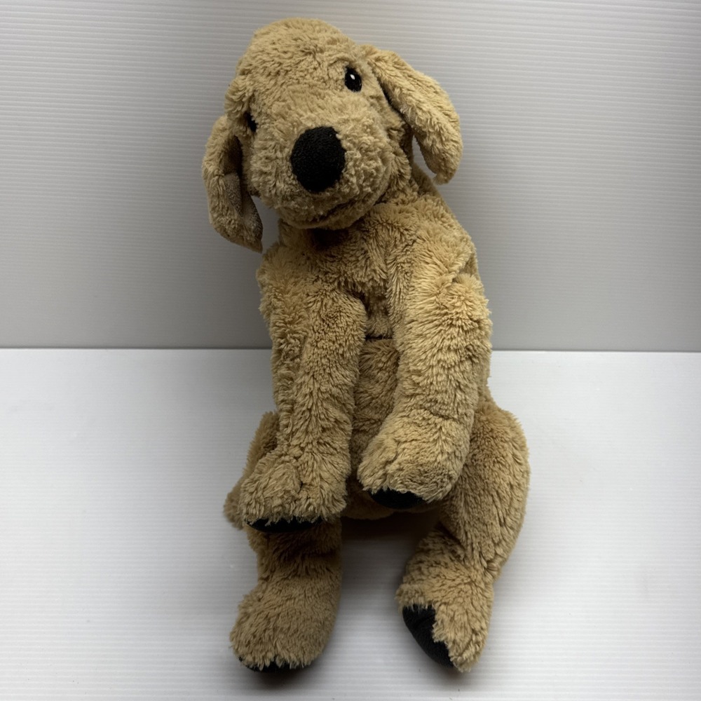 IKEA Dog Gosig Golden Retriever Plush  Puppy 15" Soft Floppy Stuffed Tan Toy